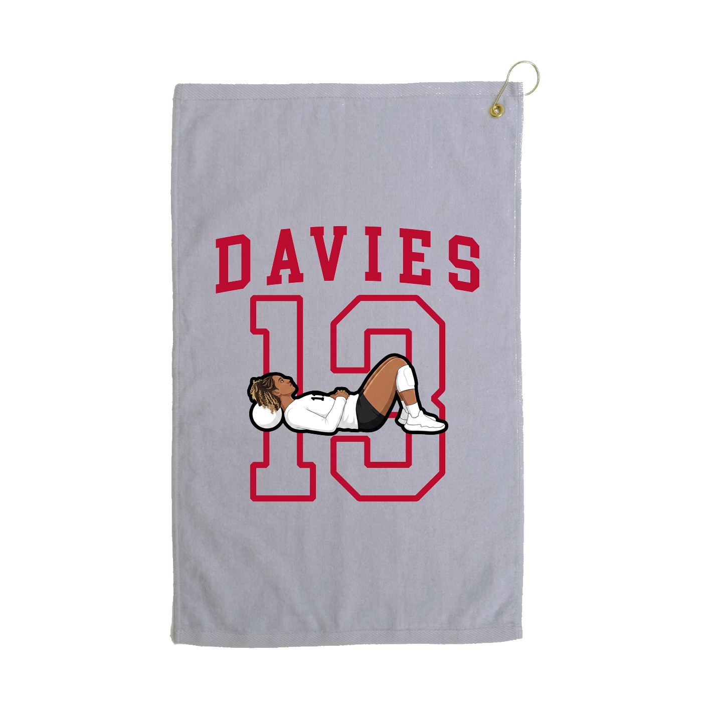 Golf Towel — Shirsey in Grey