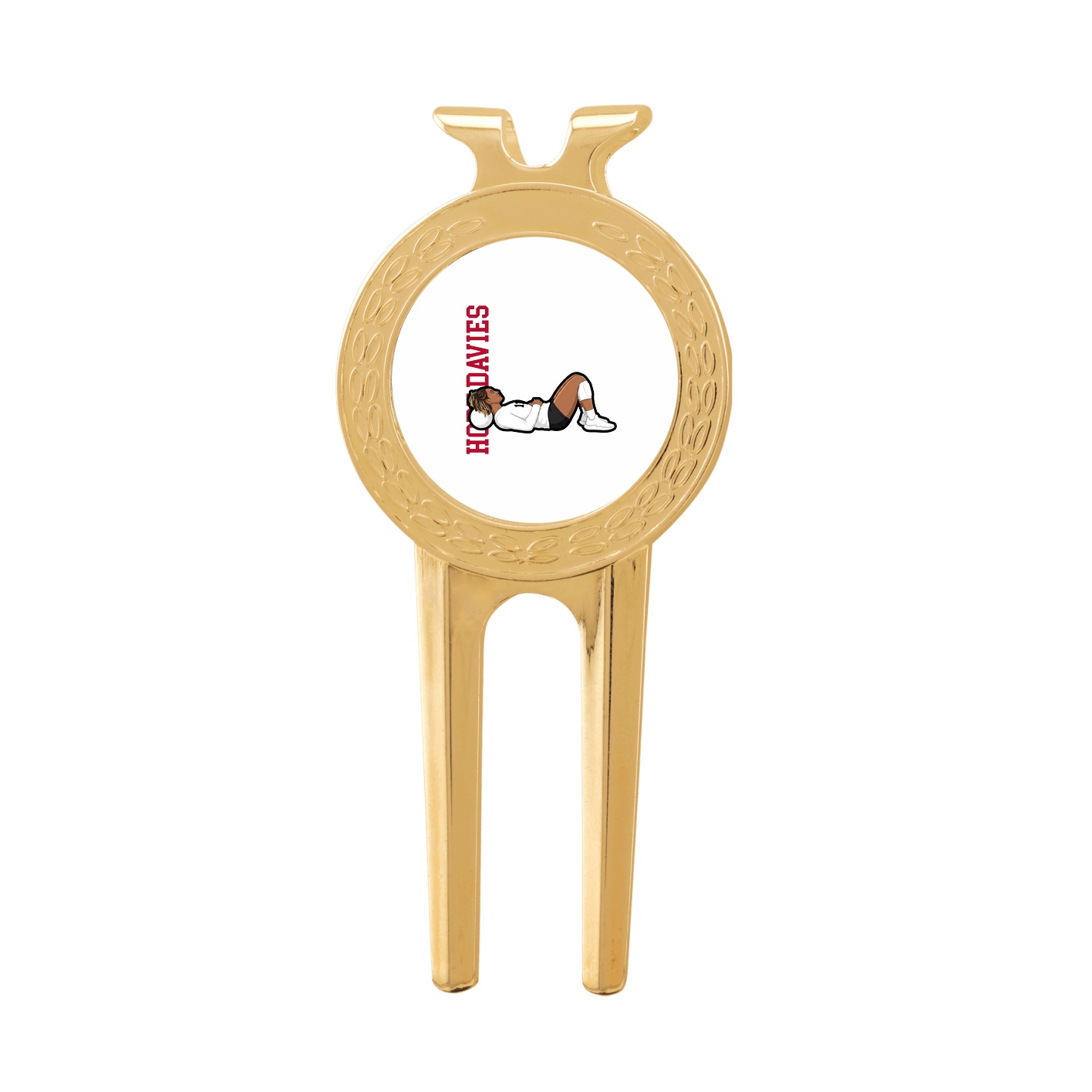 Divot Tool with Ball Marker — Name Vertical in Classic