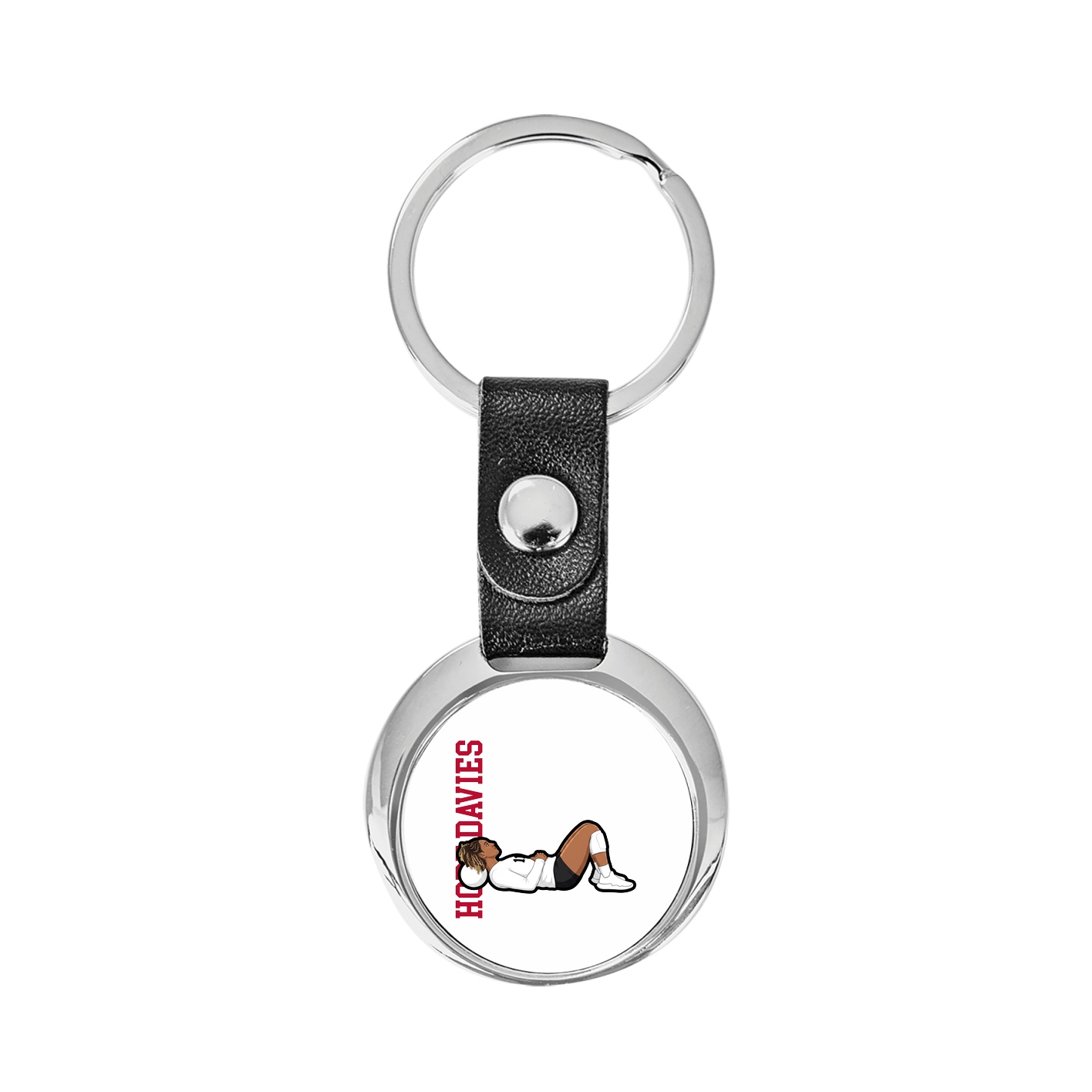 Key Chain — Name Vertical in Classic