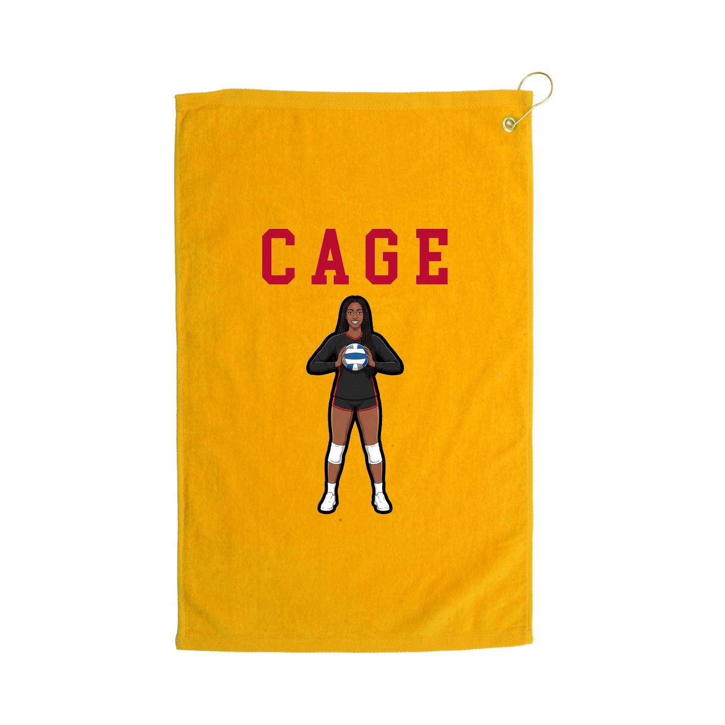 Golf Towel — Shirsey in Gold