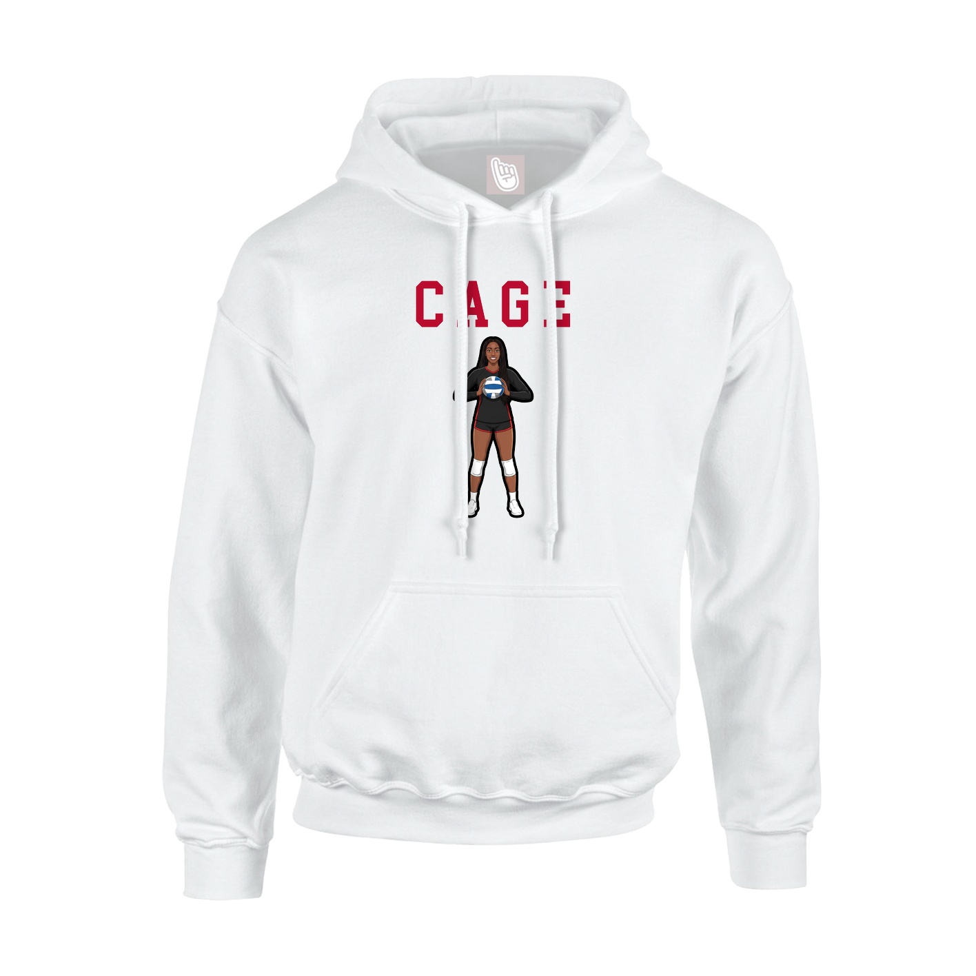 Youth Hoodie — Shirsey in White