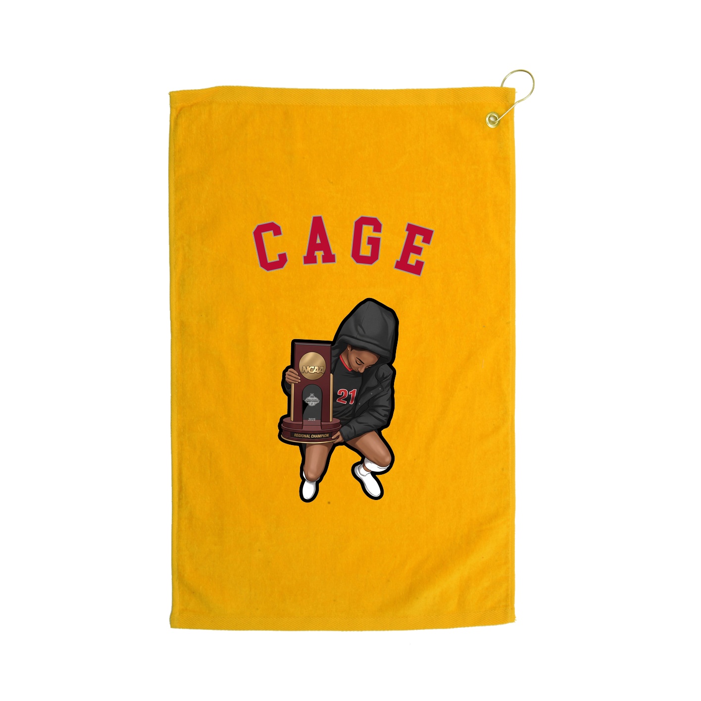 Golf Towel — Shirsey Arch in Gold