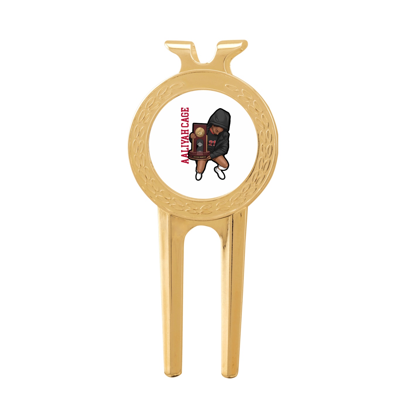 Divot Tool with Ball Marker — Name Vertical in Classic