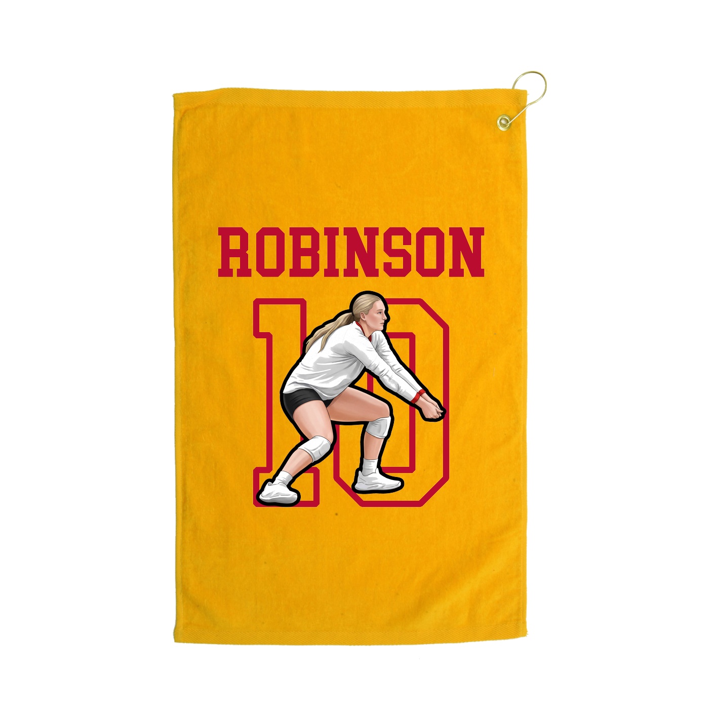 Golf Towel — Shirsey in Gold