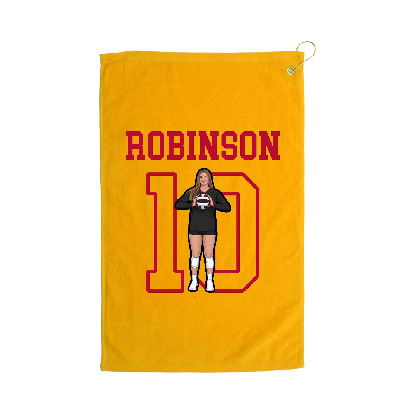 Golf Towel — Shirsey in Gold