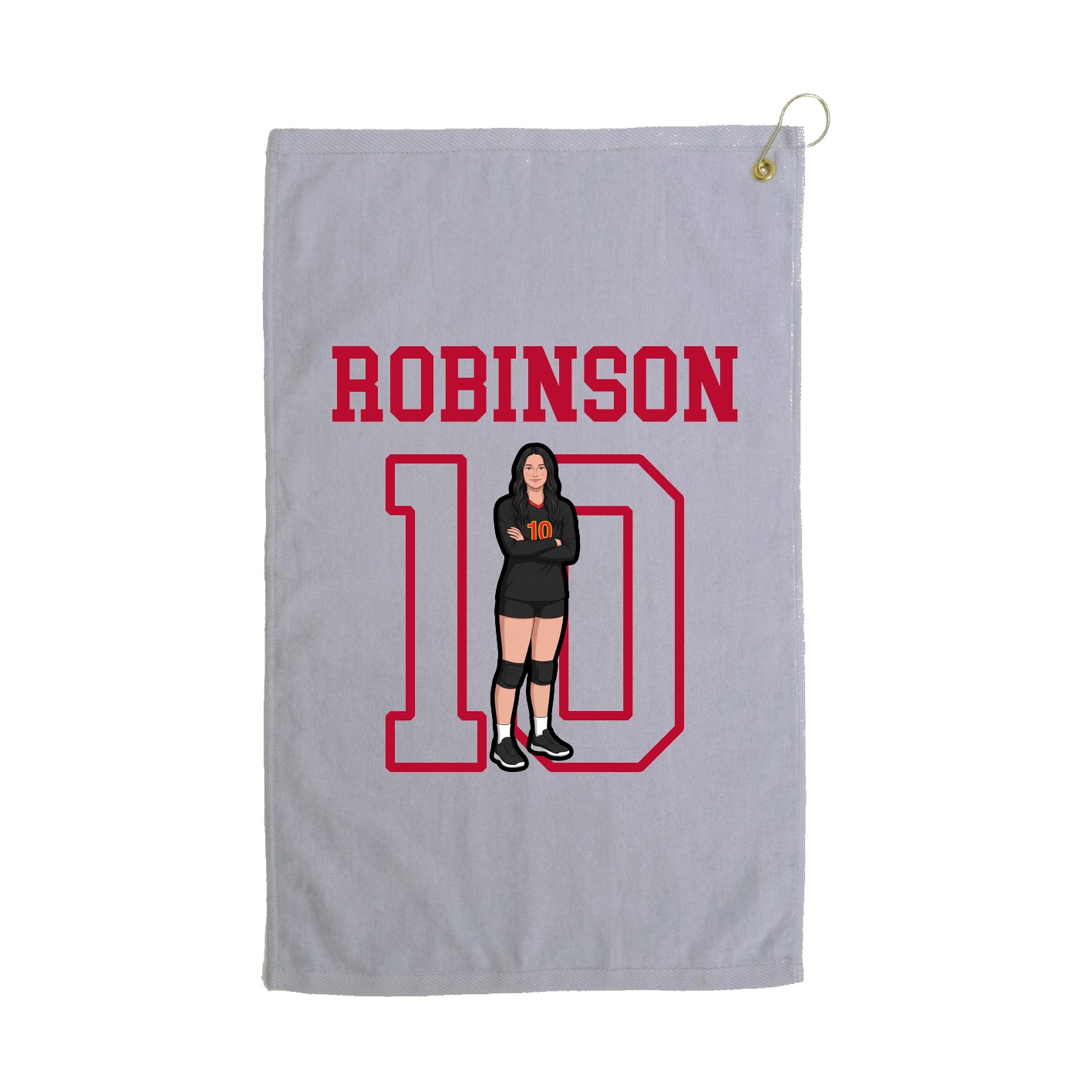 Golf Towel — Shirsey in Grey