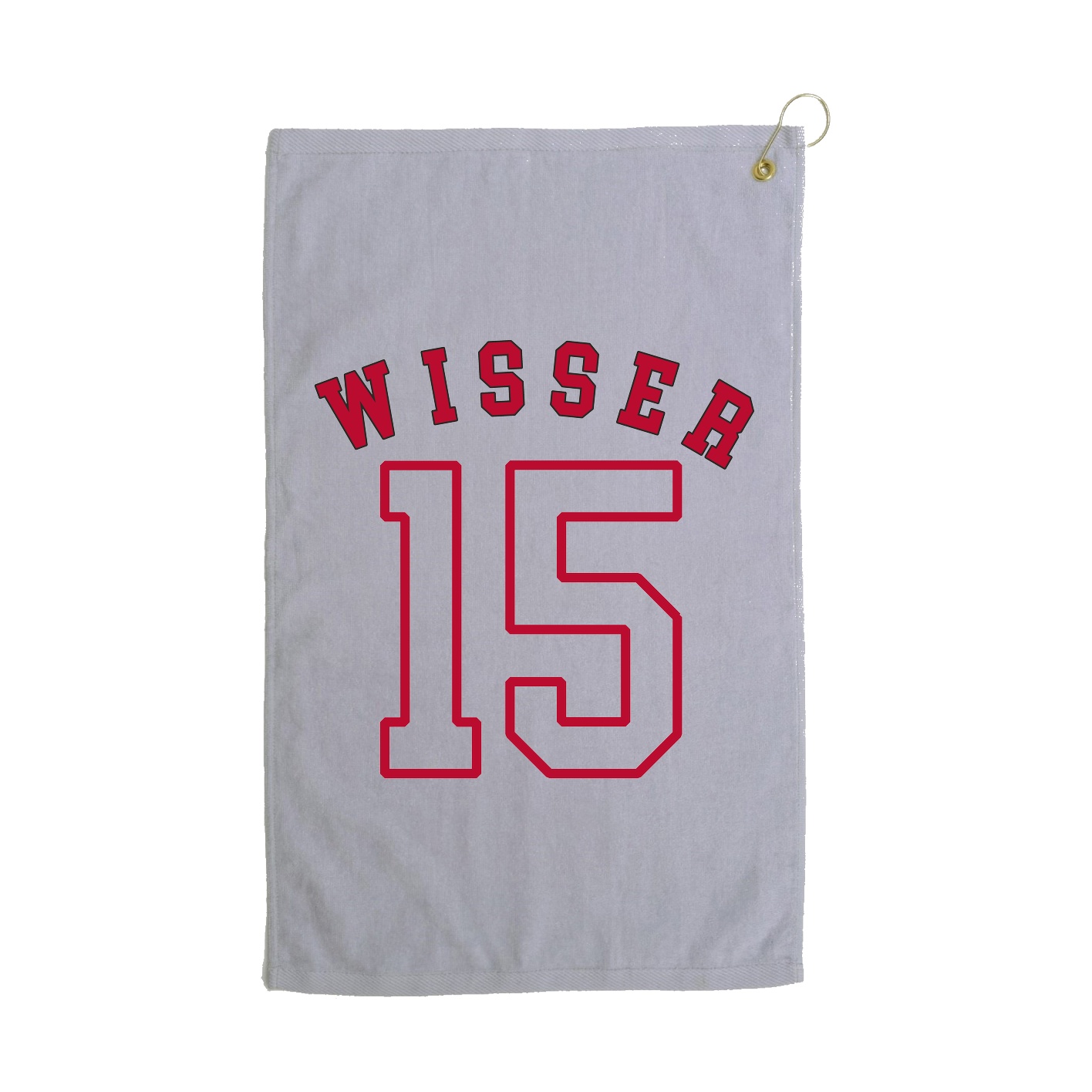 Golf Towel — Shirsey Arch in Grey