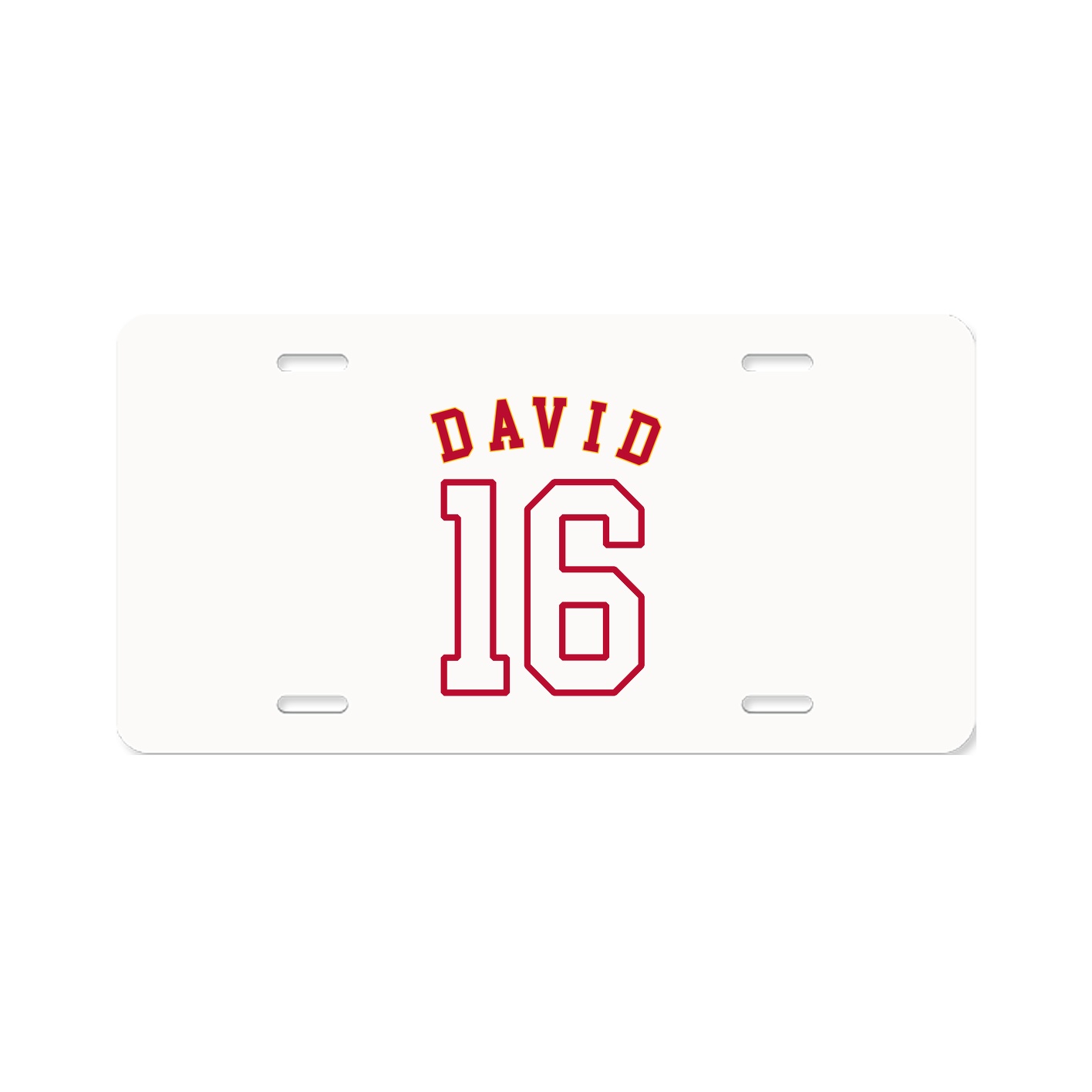 License Plate — Shirsey Arch in Classic