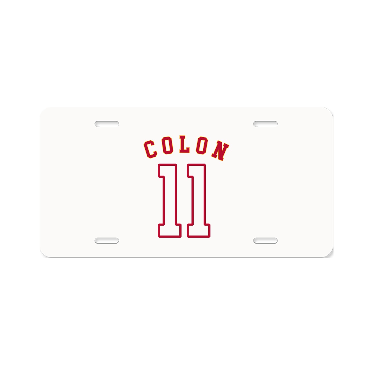 License Plate — Shirsey Arch in Classic