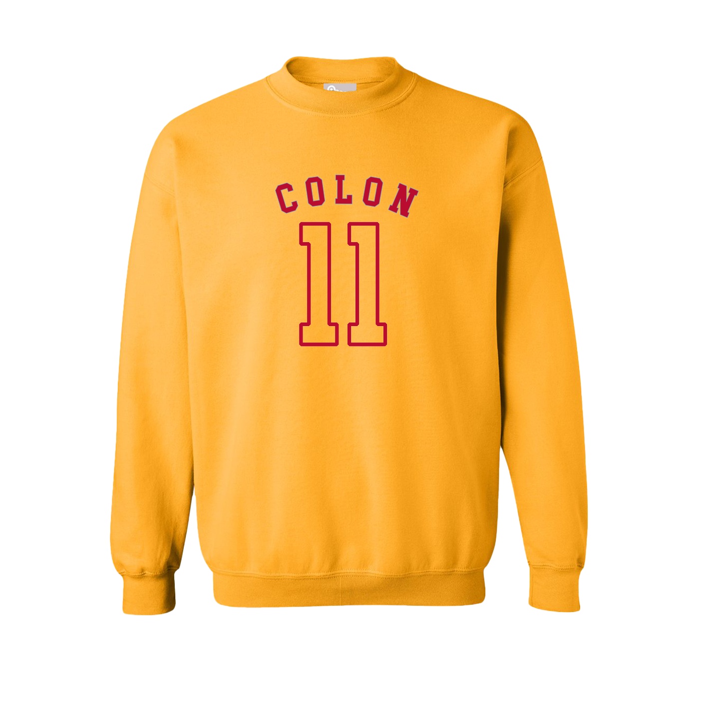 Fleece Crew — Shirsey Arch in Gold