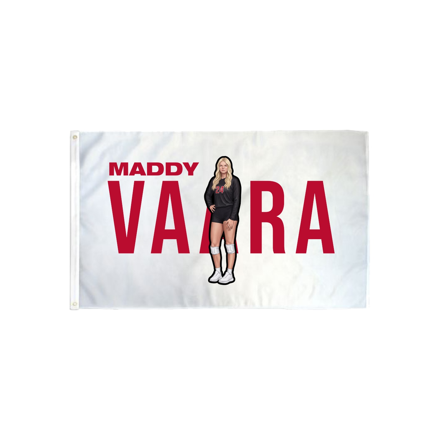3x5 Flag — Player Name in Classic