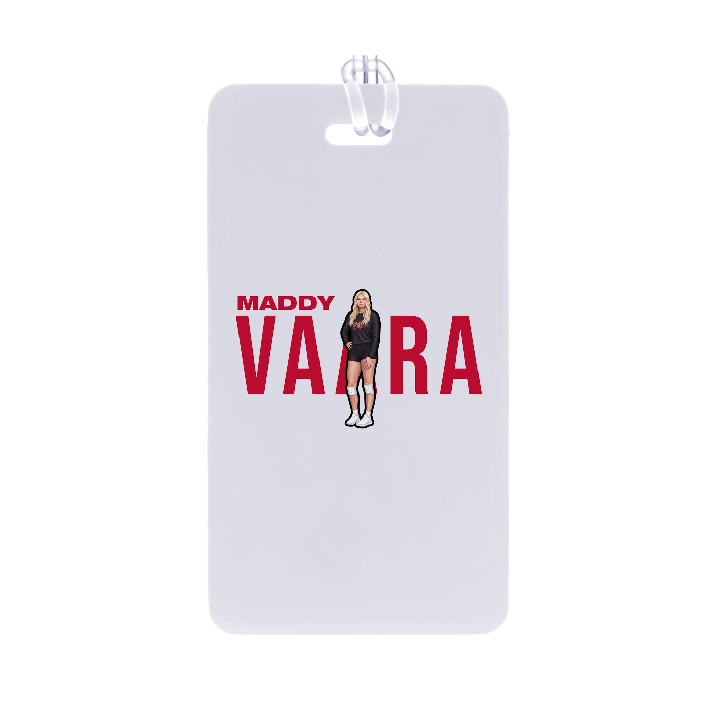 Bag Tag — Player Name in Classic