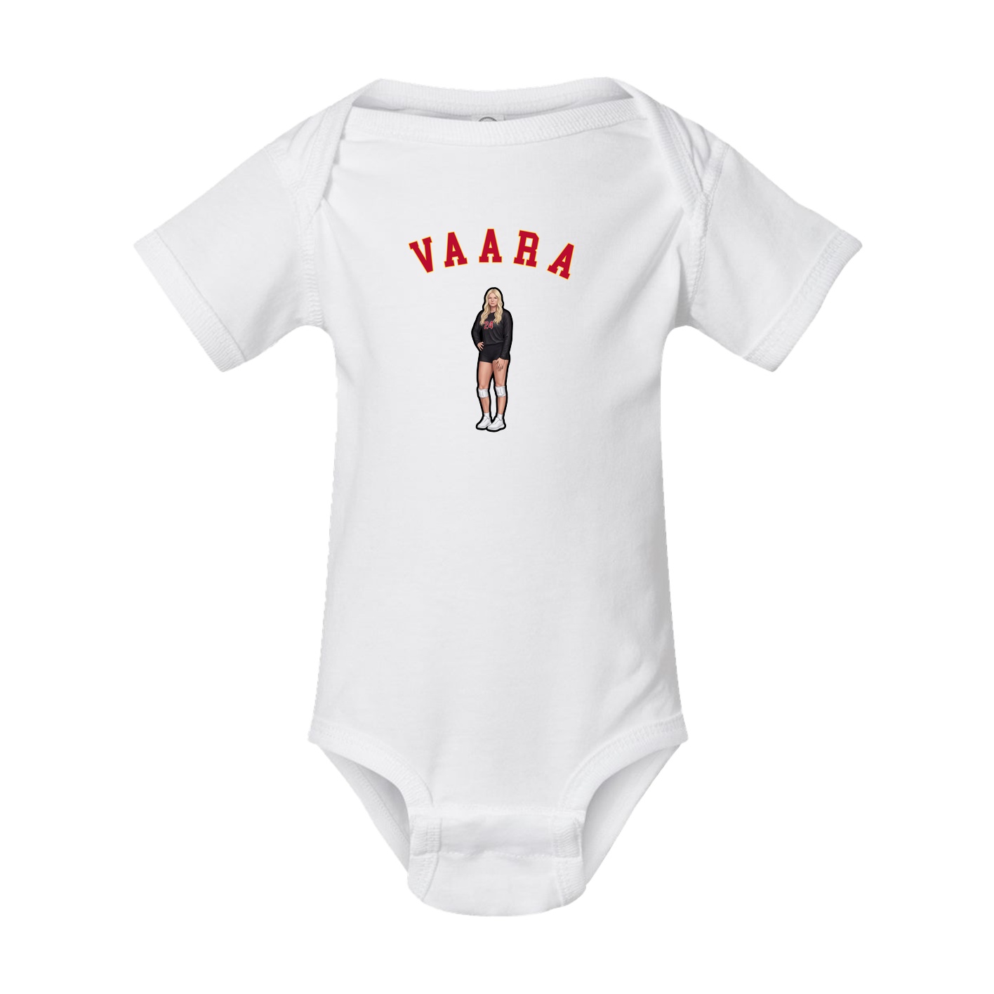Baby Onesie — Shirsey Arch in White