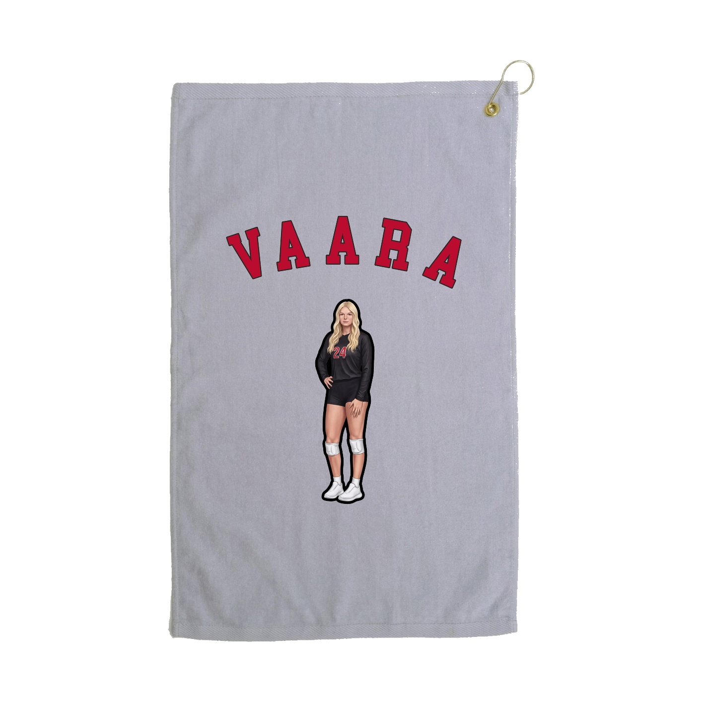 Golf Towel — Shirsey Arch in Grey