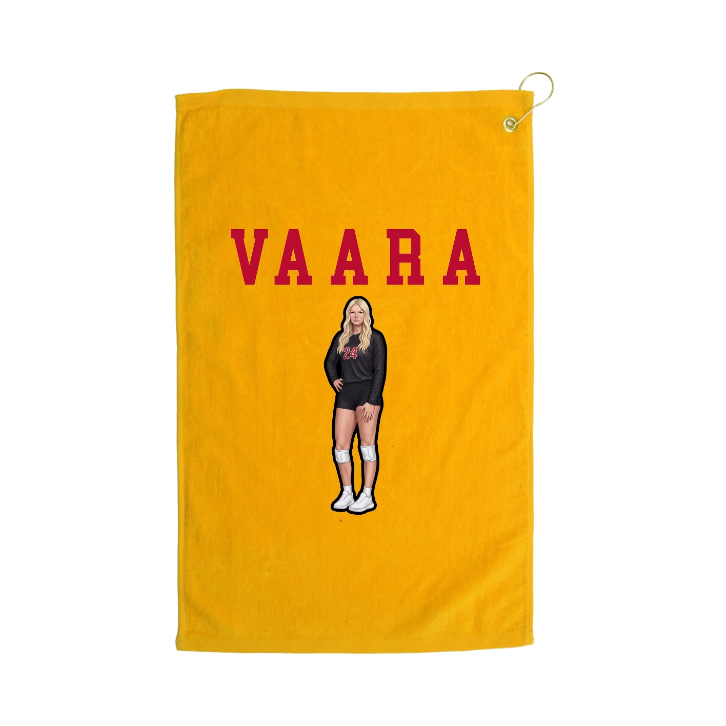 Golf Towel — Shirsey in Gold