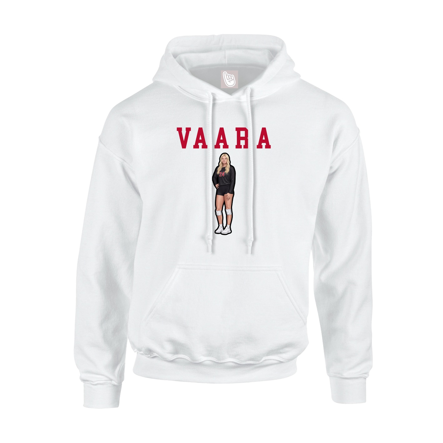 Youth Hoodie — Shirsey in White