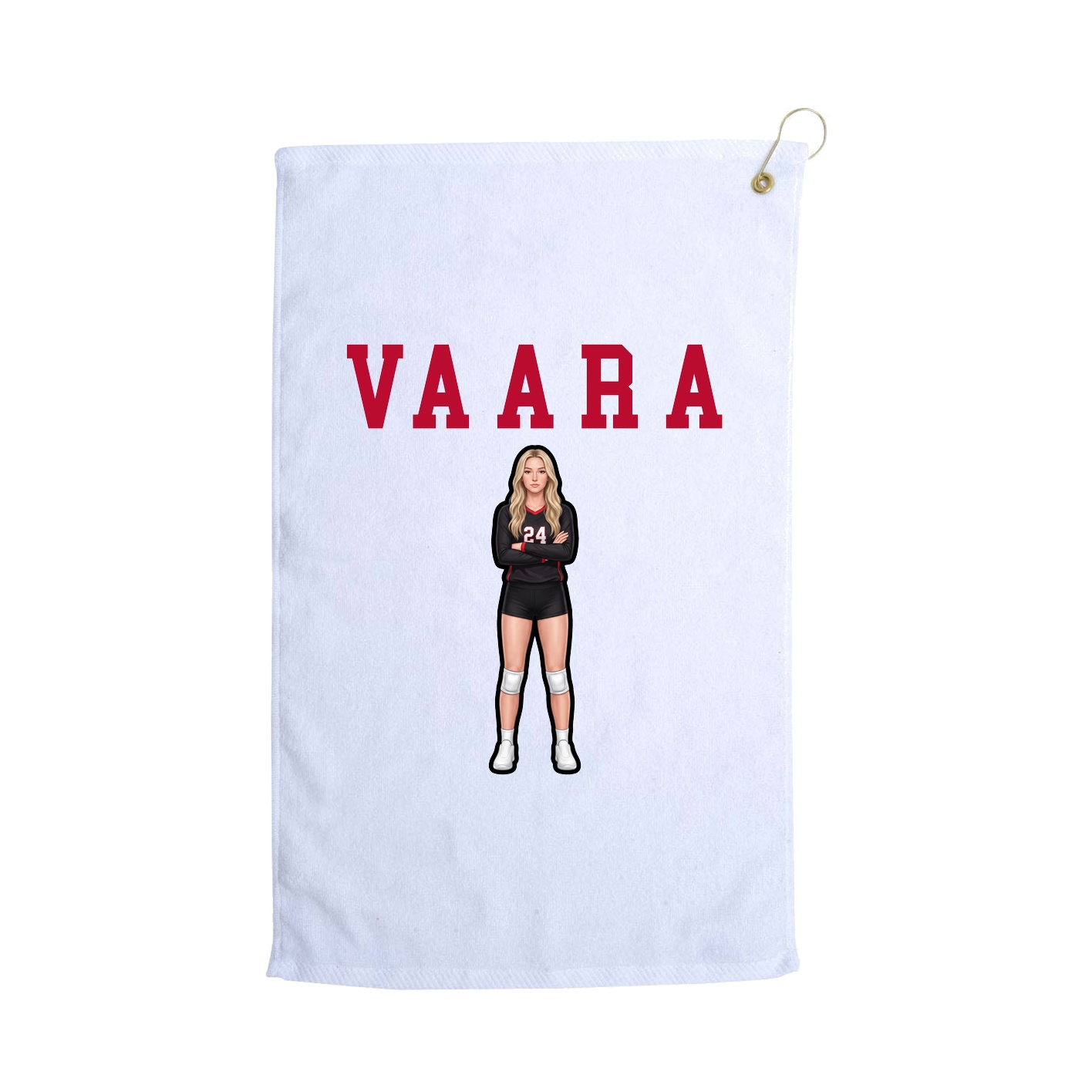Golf Towel — Shirsey in White