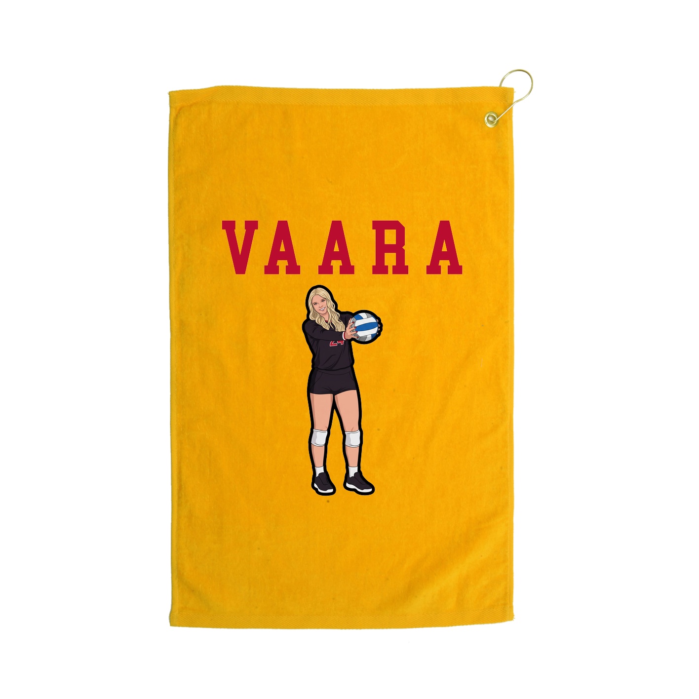 Golf Towel — Shirsey in Gold