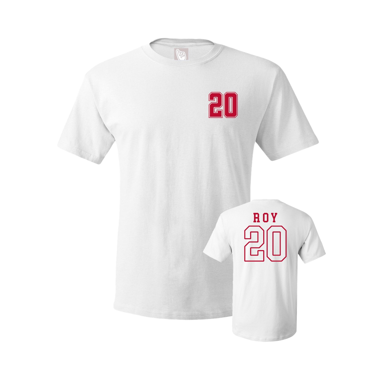 Tee — Chest Back in White