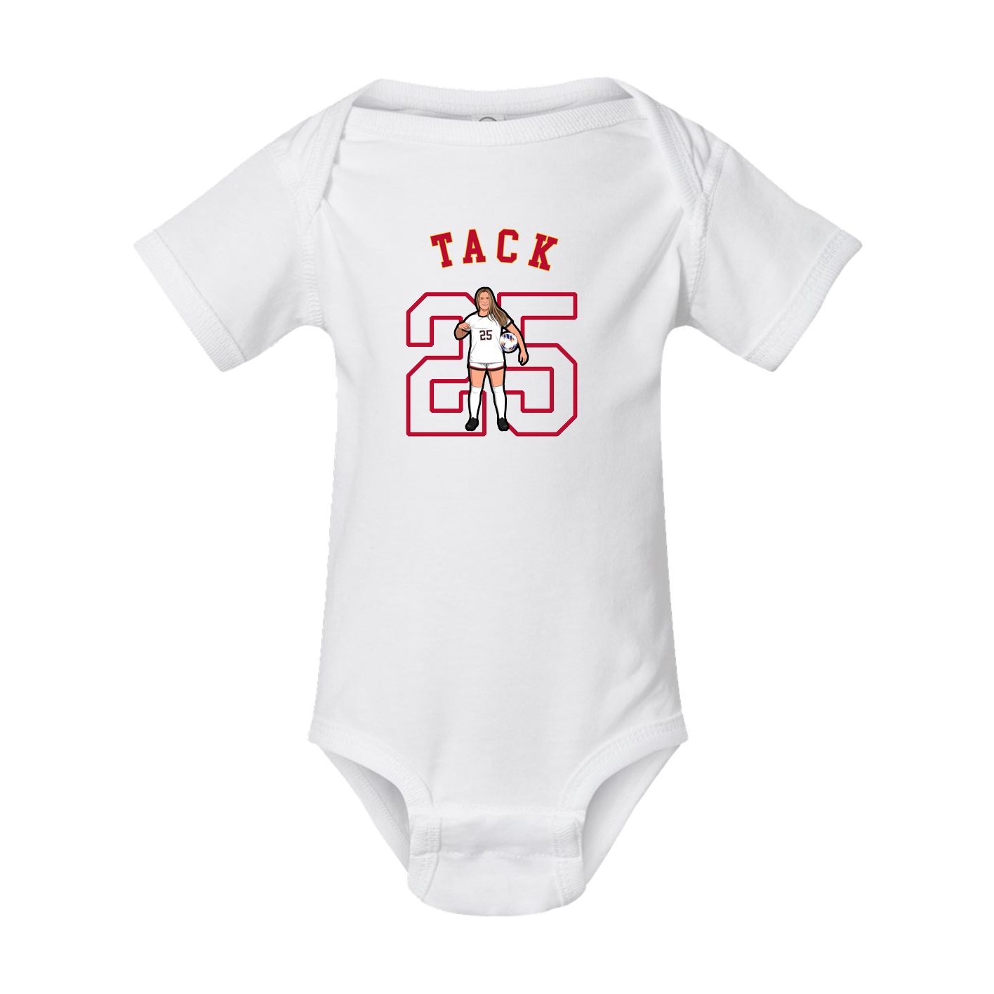 Baby Onesie — Shirsey Arch in White