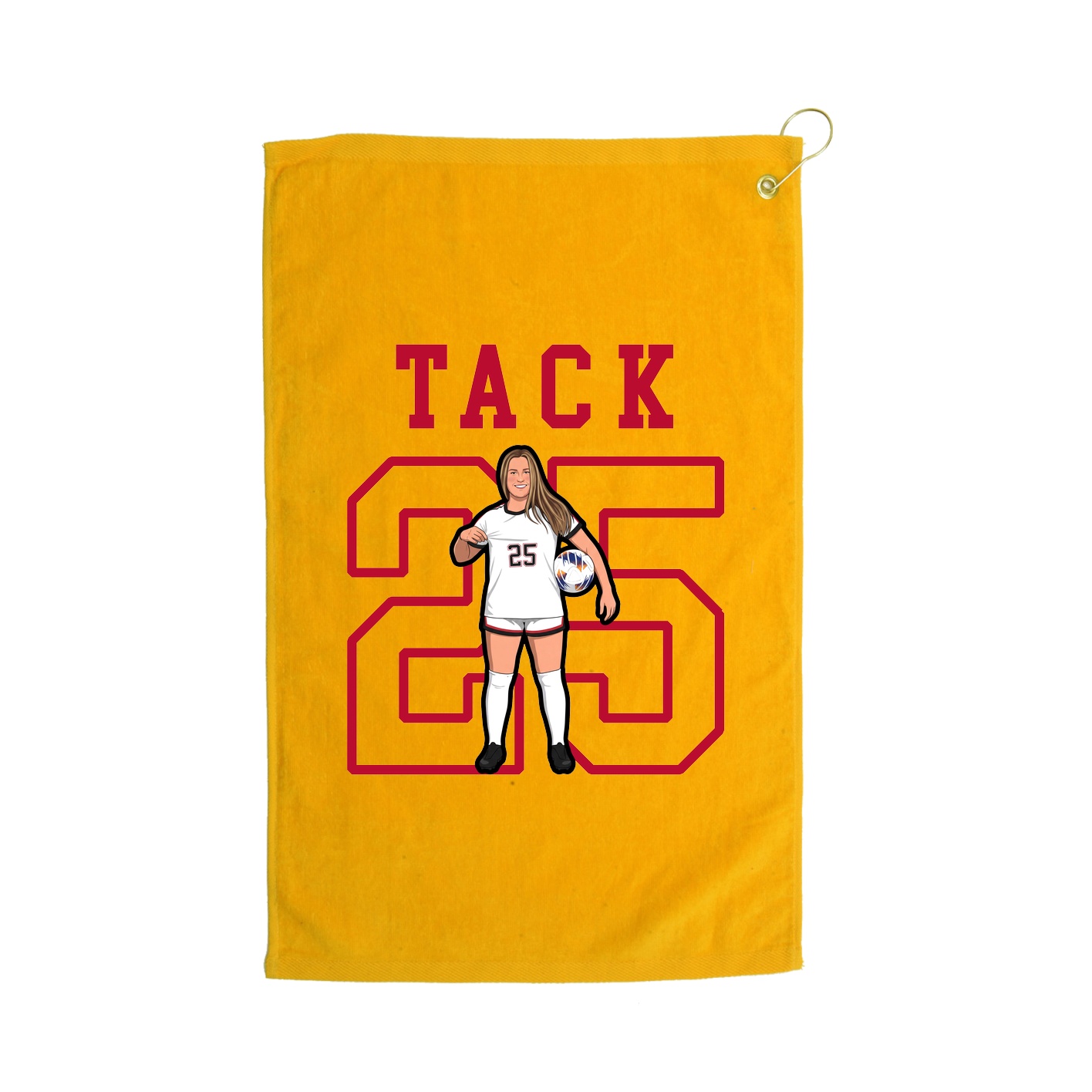Golf Towel — Shirsey in Gold