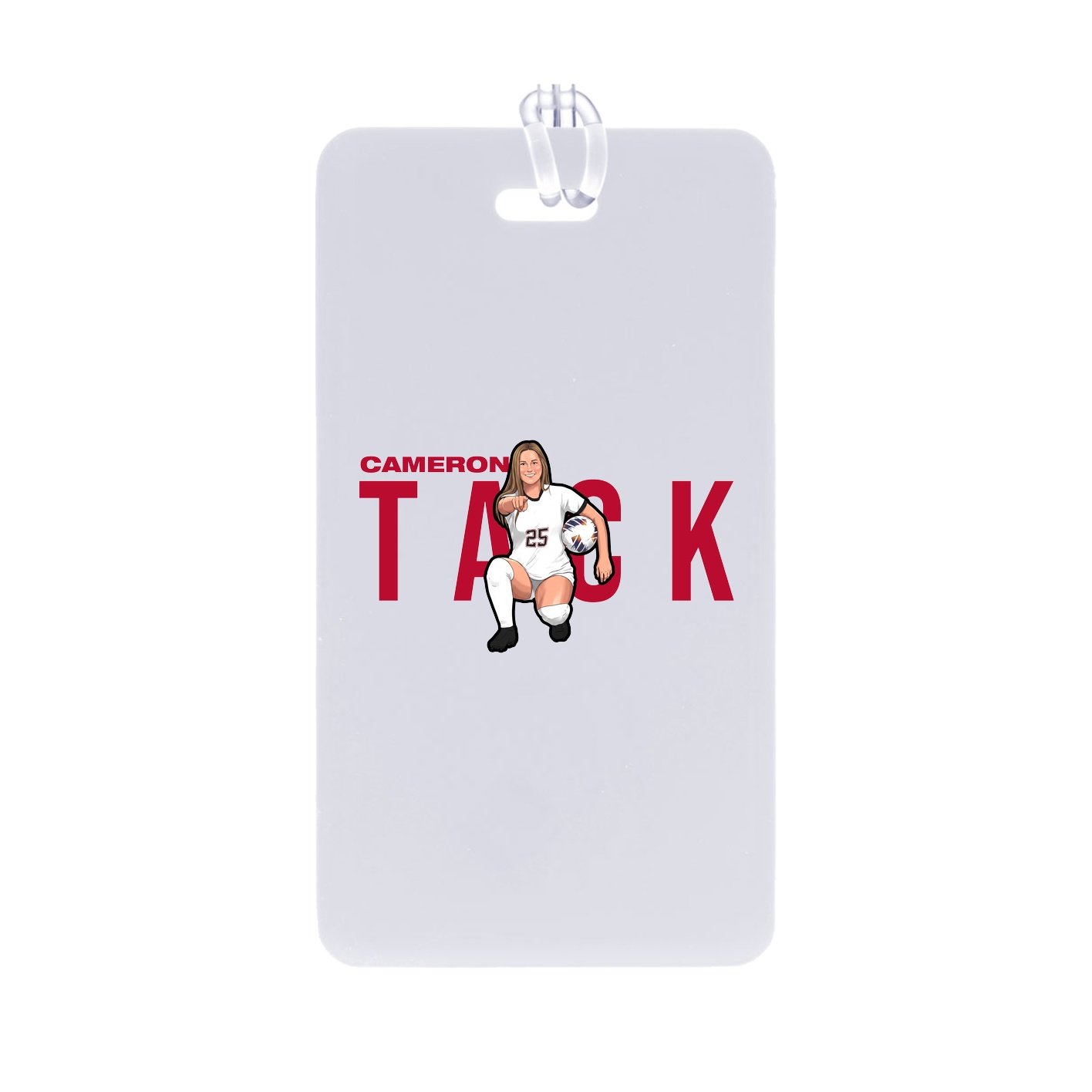 Bag Tag — Player Name in Classic