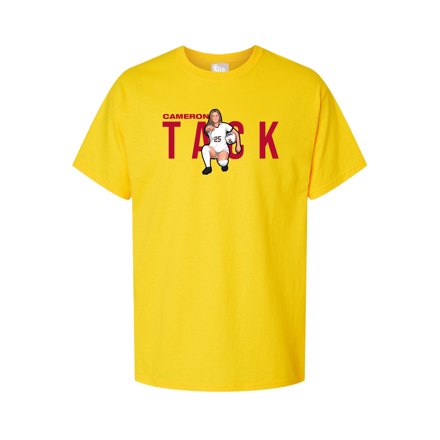 Youth Tee — Player Name in Gold