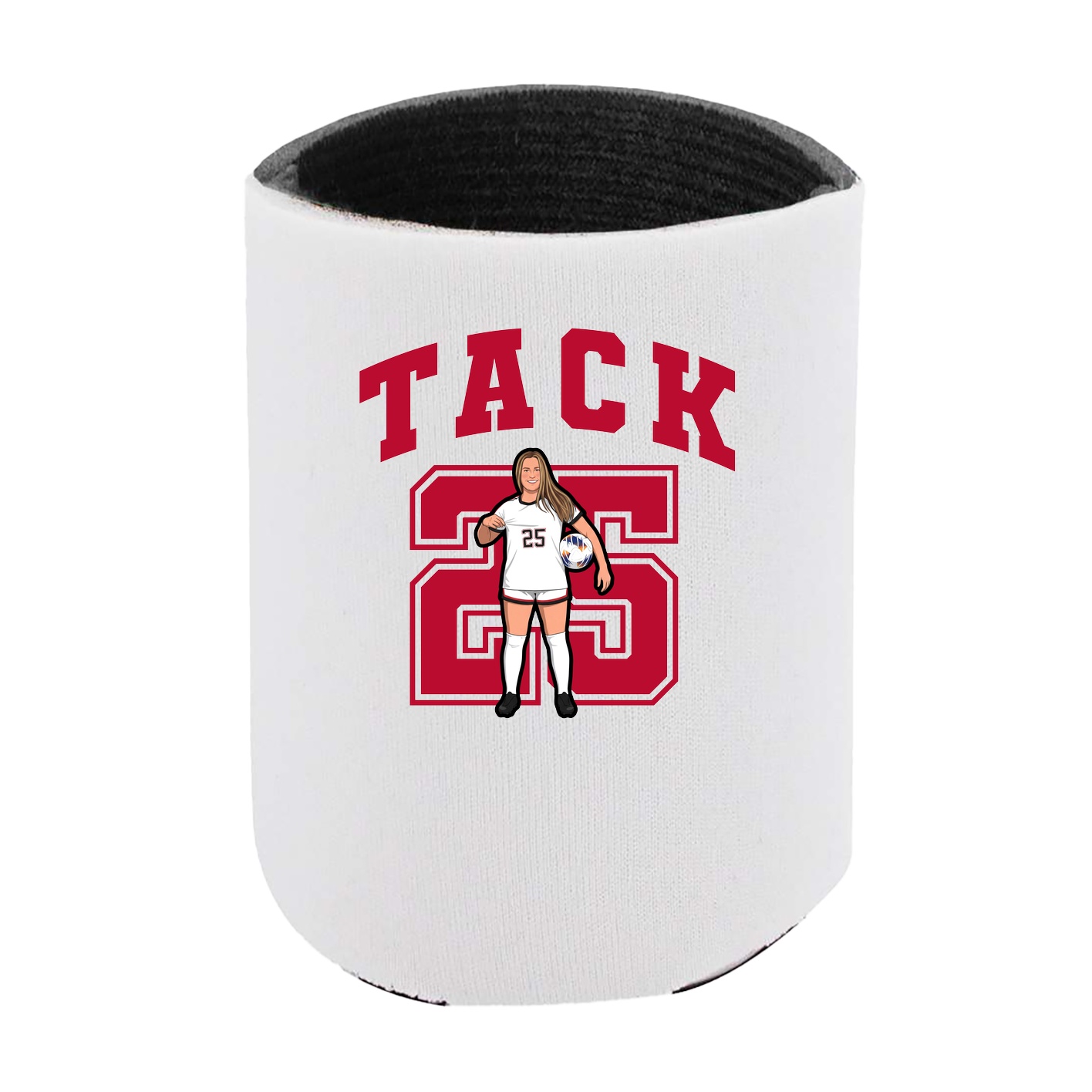 Can Holder — Number in White