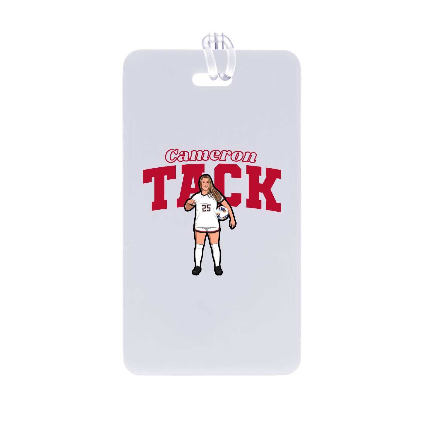 Bag Tag — Name Arch in Classic