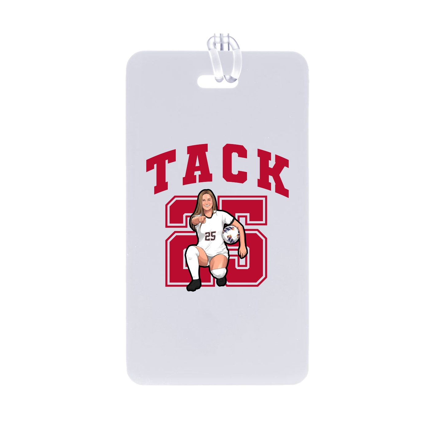 Bag Tag — Number in Classic