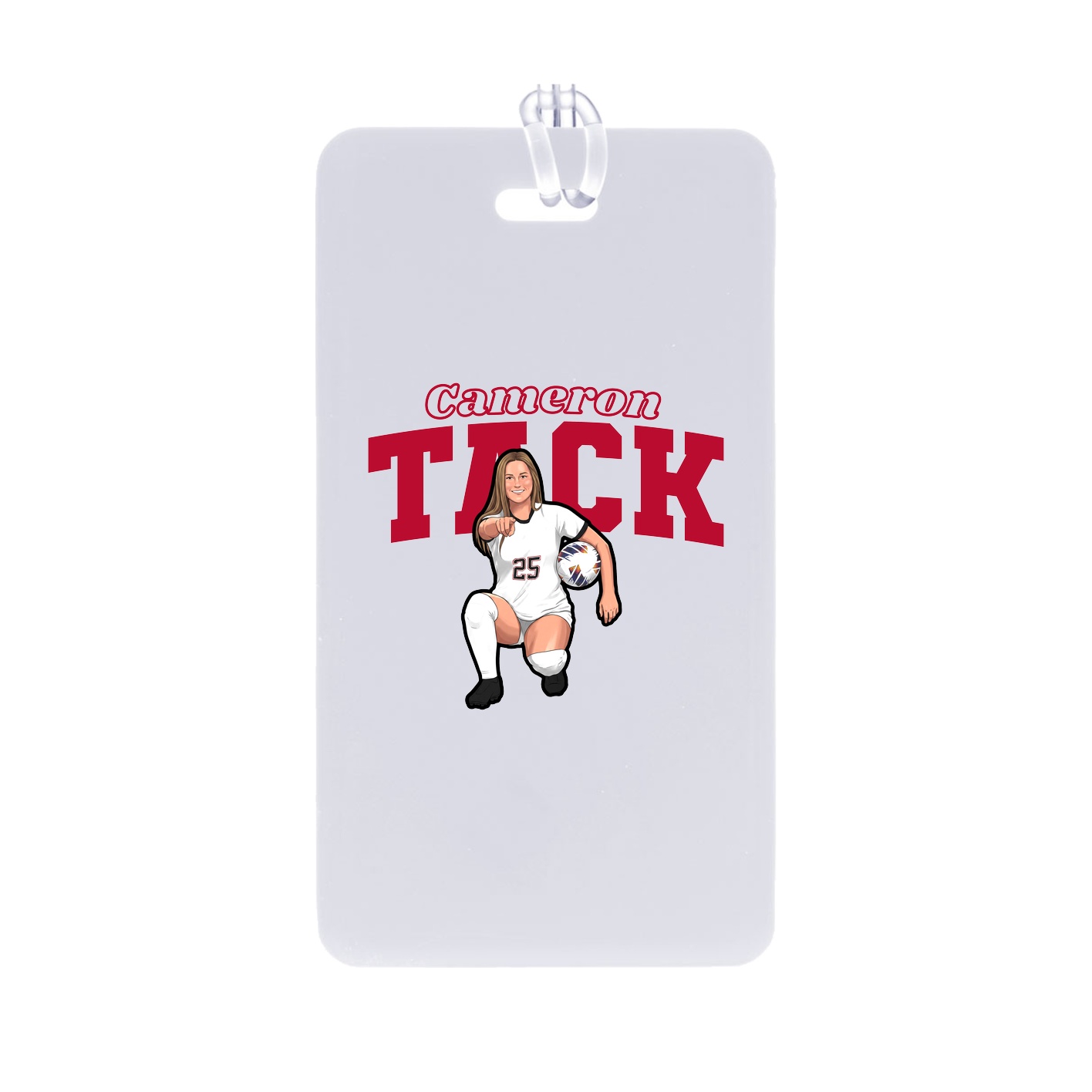 Bag Tag — Name Arch in Classic