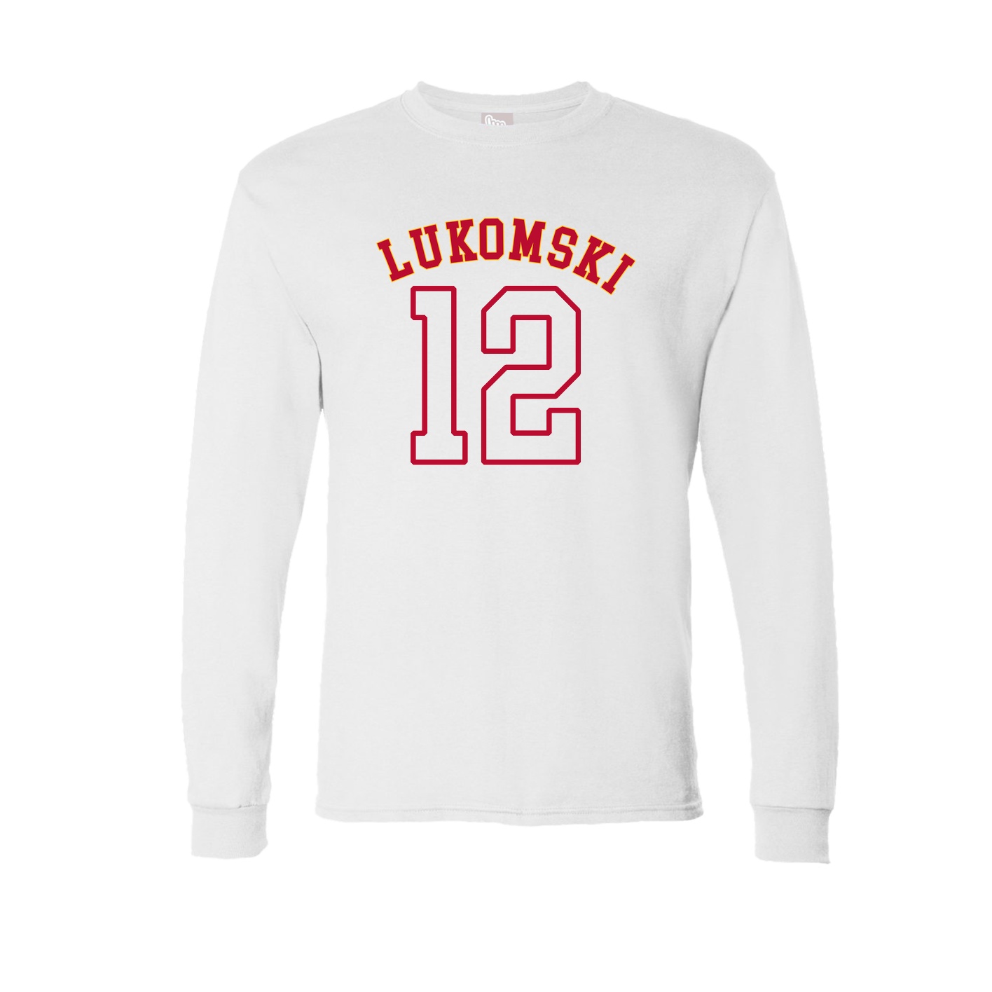 Long Sleeve Tee — Shirsey Arch in White
