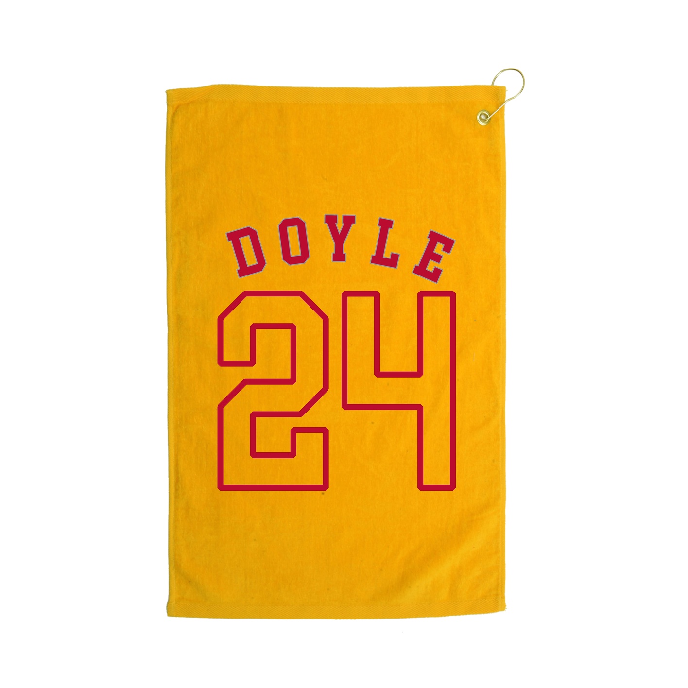 Golf Towel — Shirsey Arch in Gold