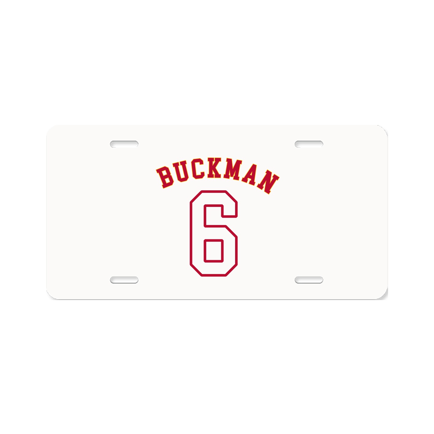 License Plate — Shirsey Arch in Classic