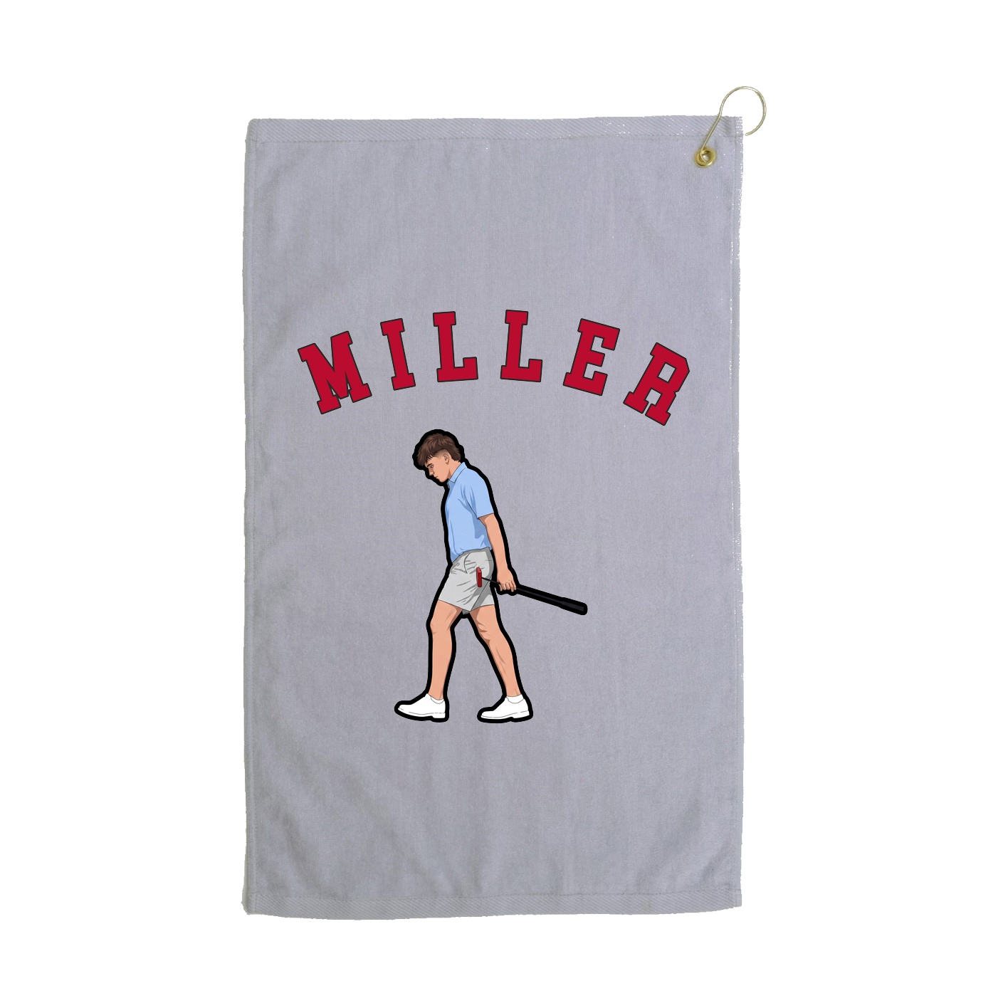 Golf Towel — Shirsey Arch in Grey