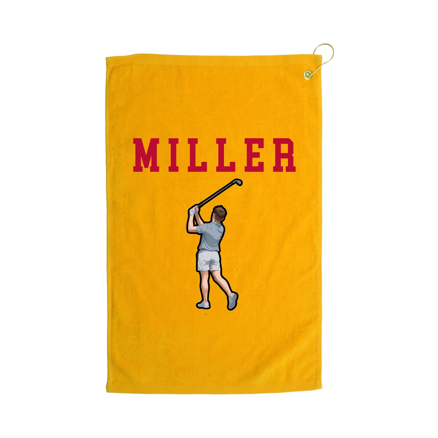 Golf Towel — Shirsey in Gold