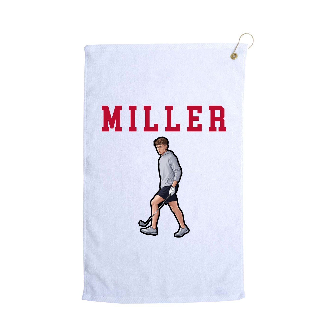 Golf Towel — Shirsey in White