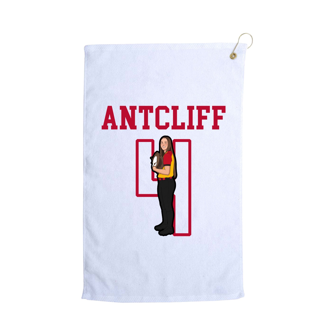 Golf Towel — Shirsey in White