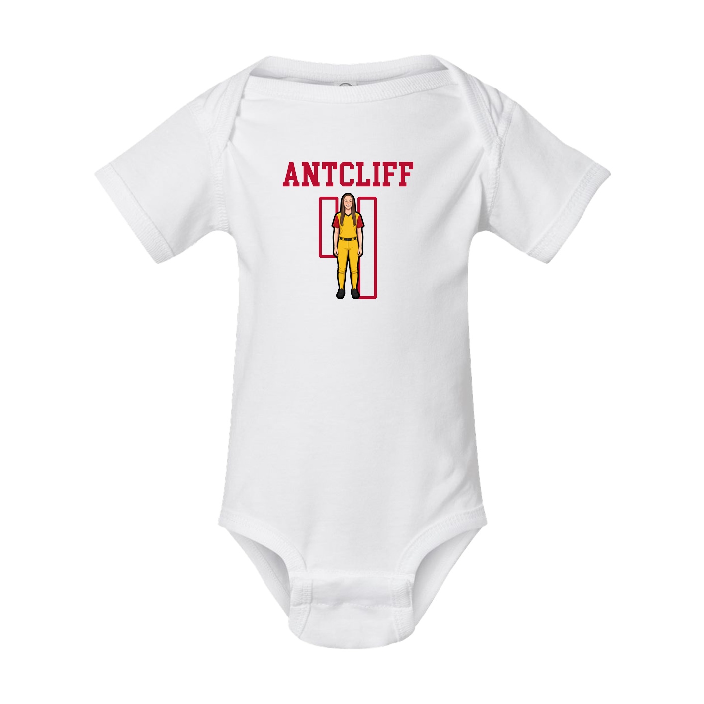 Baby Onesie — Shirsey in White