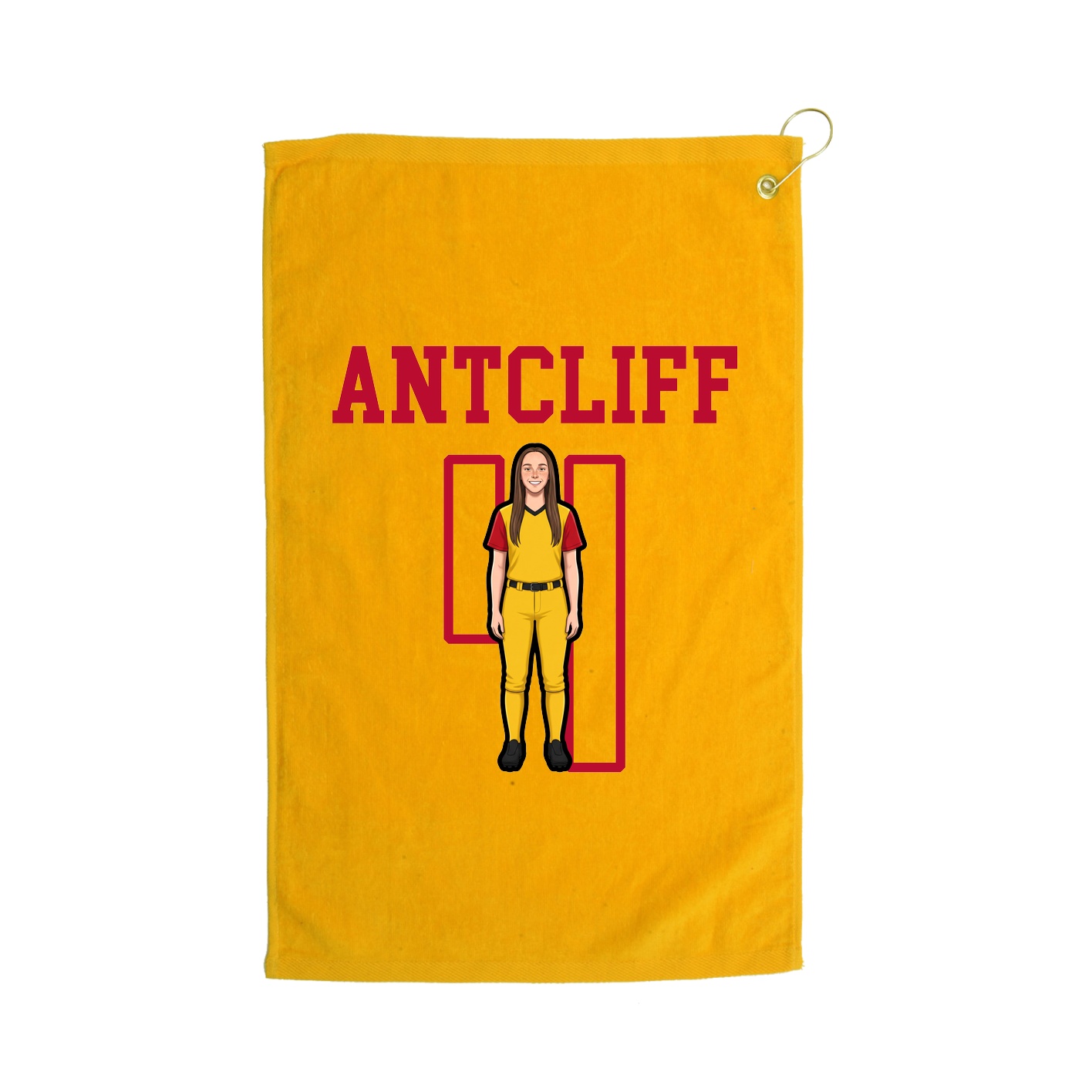 Golf Towel — Shirsey in Gold