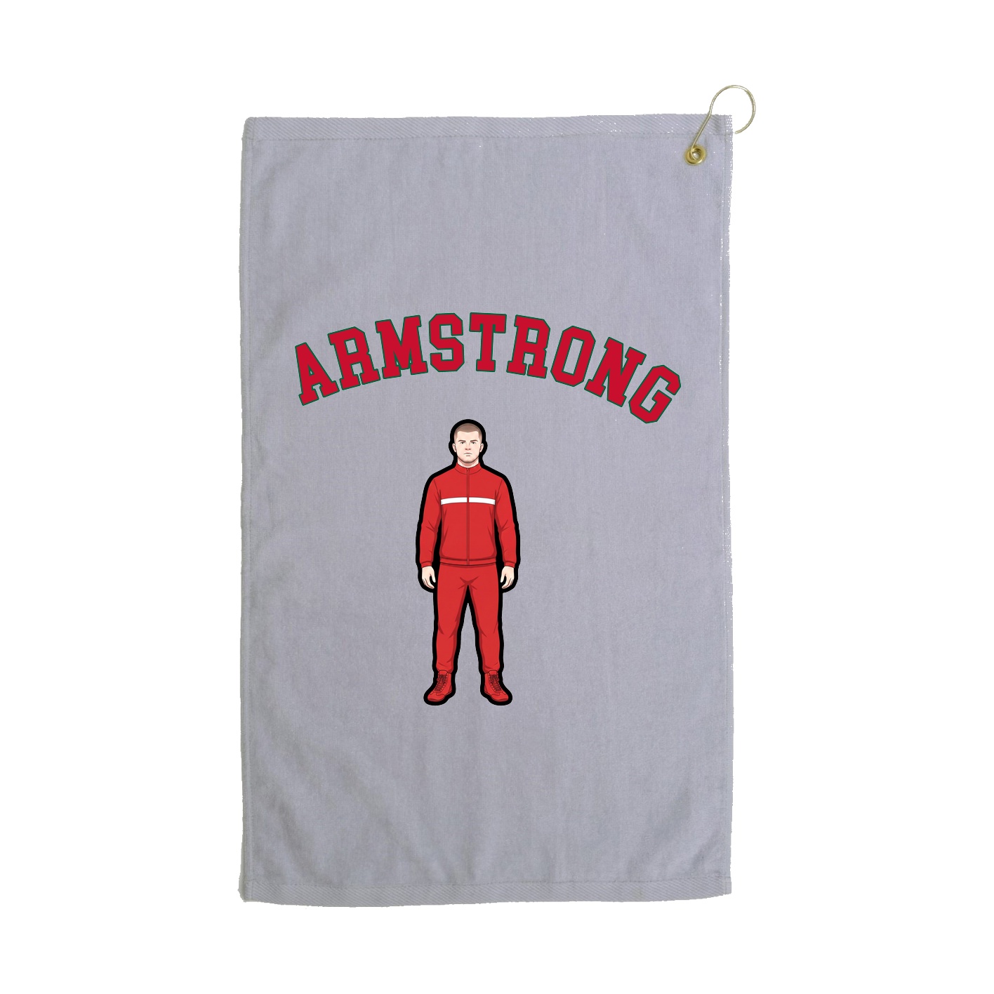 Golf Towel — Shirsey Arch in Grey