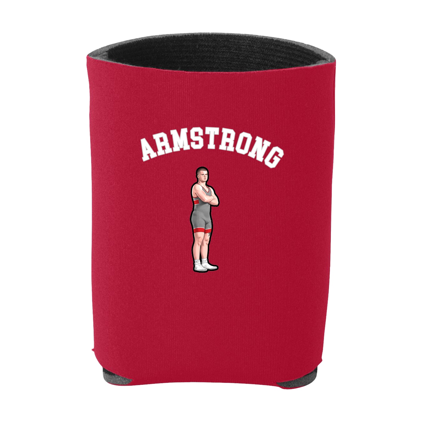 Can Holder — Shirsey Arch in Red