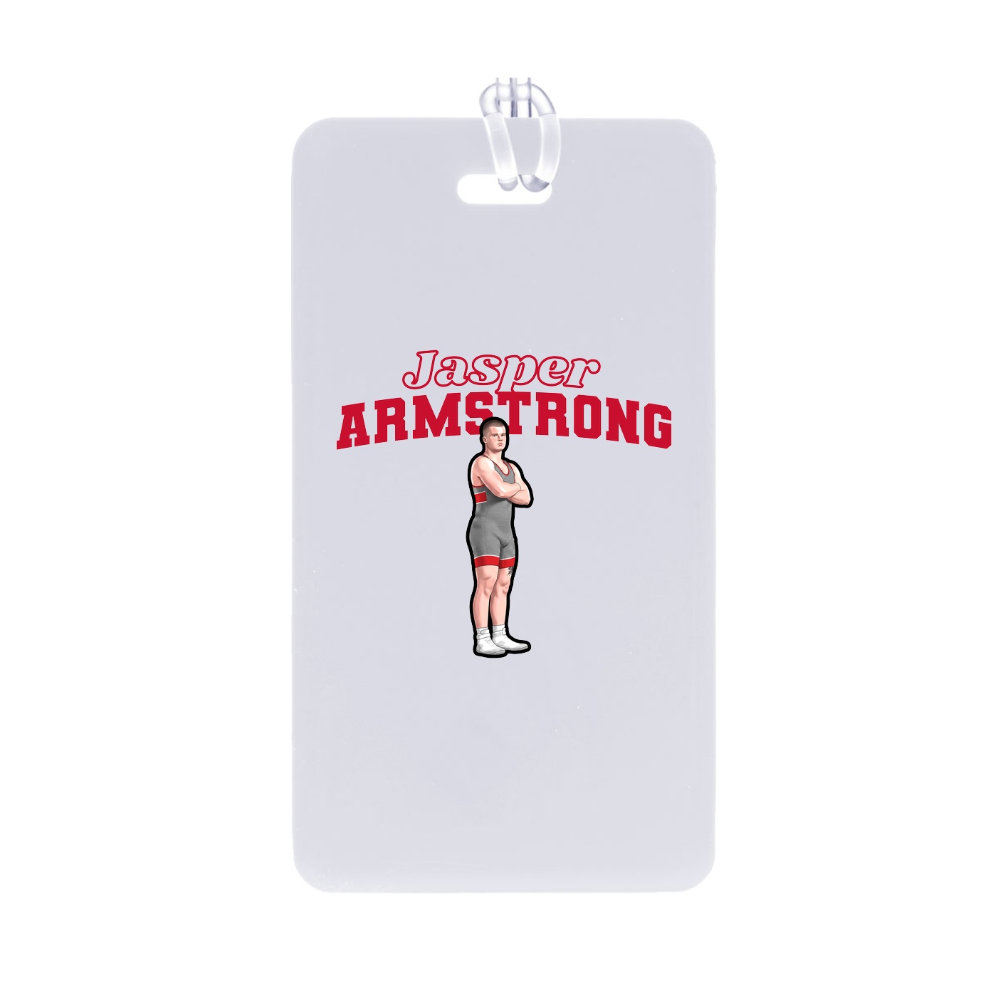Bag Tag — Name Arch in Classic