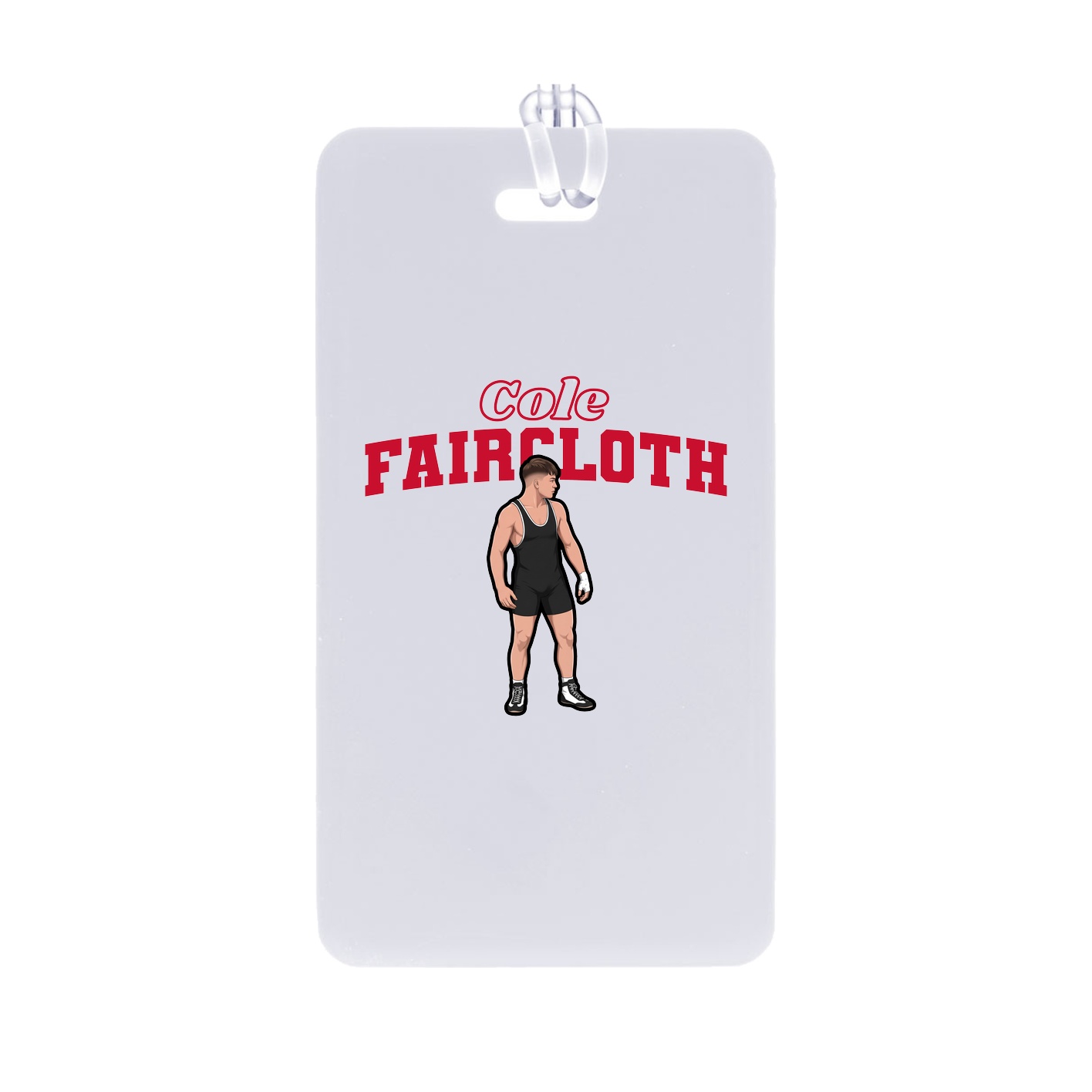Bag Tag — Name Arch in Classic