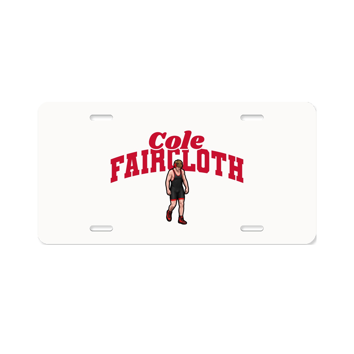 License Plate — Signature Arch in Classic