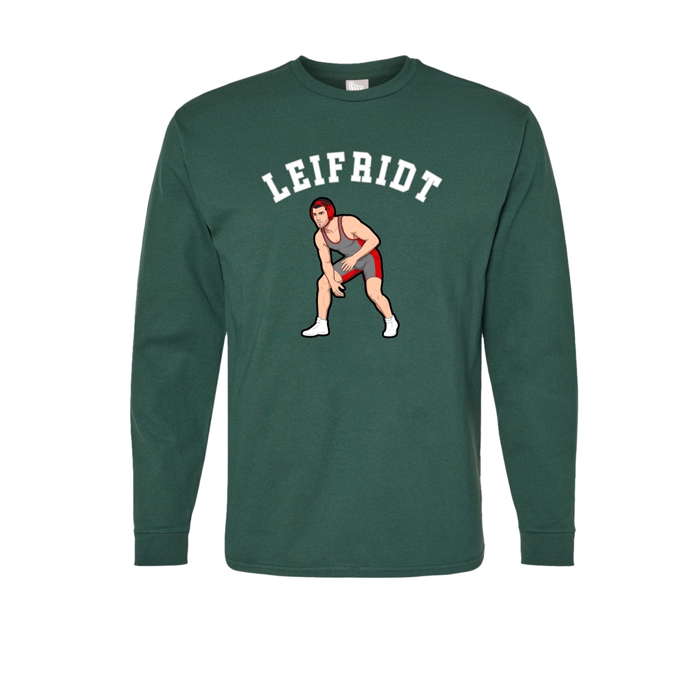 Long Sleeve Tee — Shirsey Arch in Green
