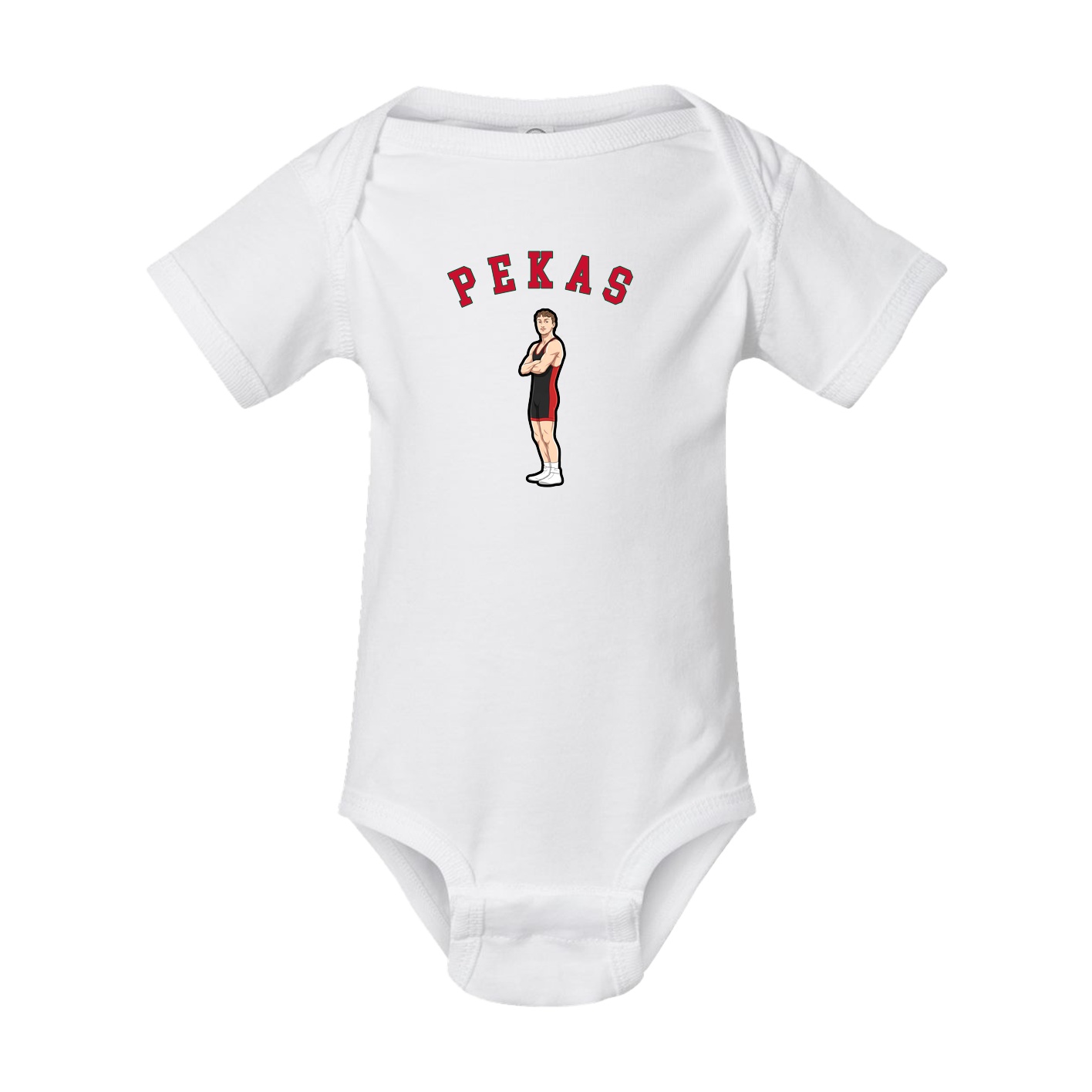 Baby Onesie — Shirsey Arch in White