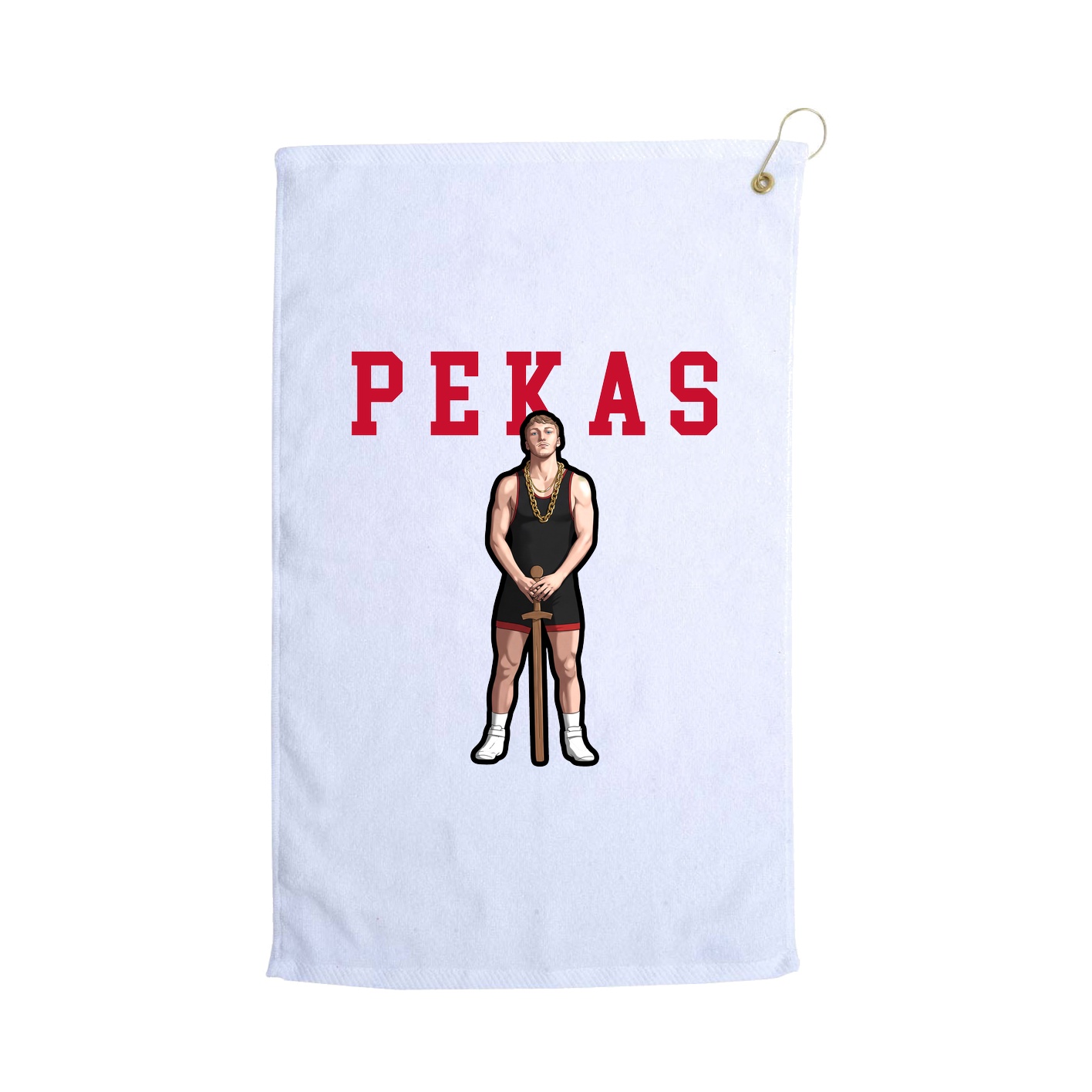 Golf Towel — Shirsey in White