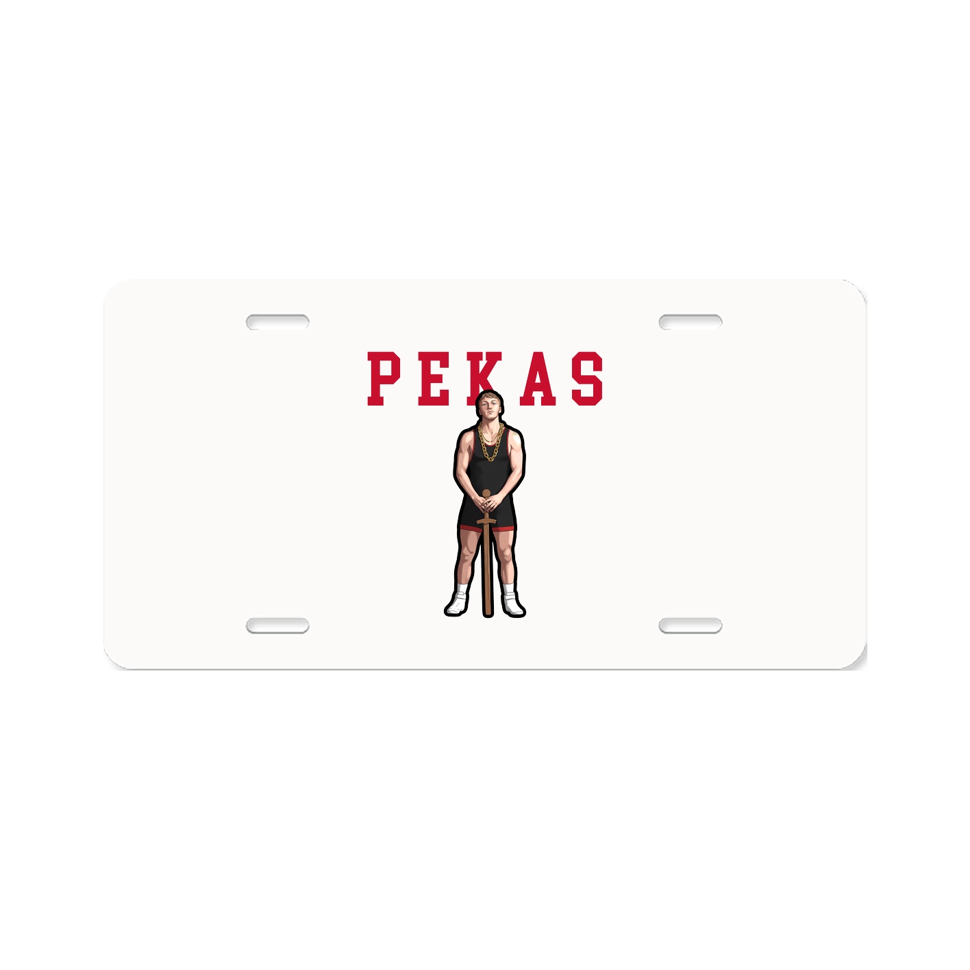 License Plate — Shirsey in Classic