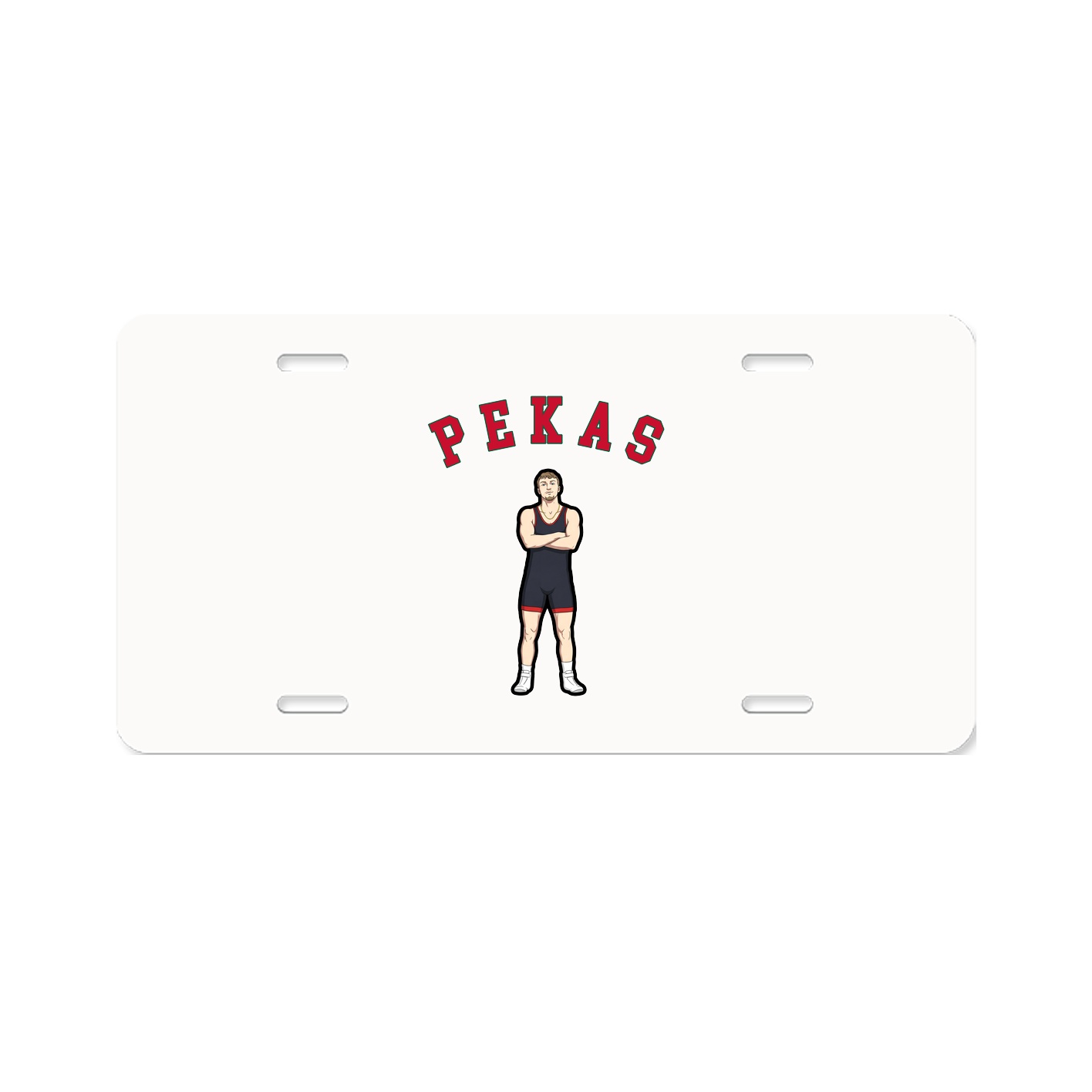 License Plate — Shirsey Arch in Classic